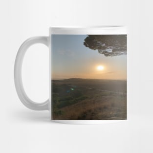 Portuguese town with a sunny day Mug